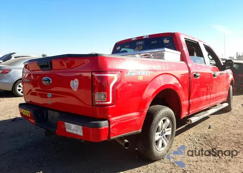 2017 Ford F150 Supercrew from USA, damaged, VIN 1FTEW1CP2HKC45577